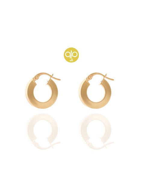 گوشواره طلا حلقه ای کدE1687