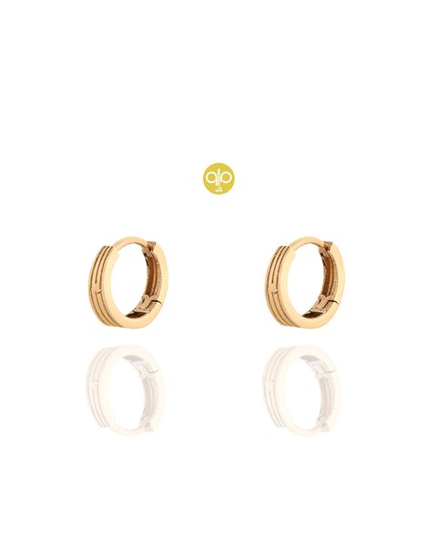 گوشواره طلا حلقه ای  کدE1697