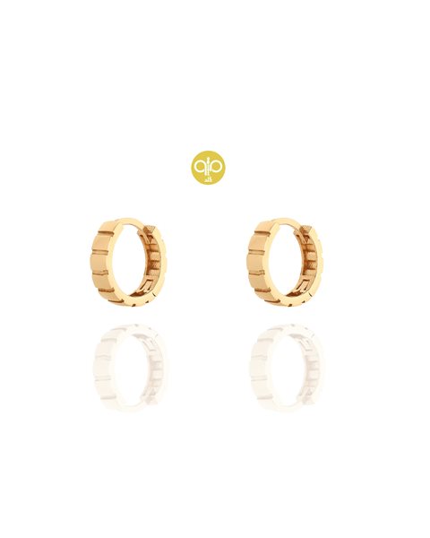 گوشواره طلا حلقه ای کدE1698
