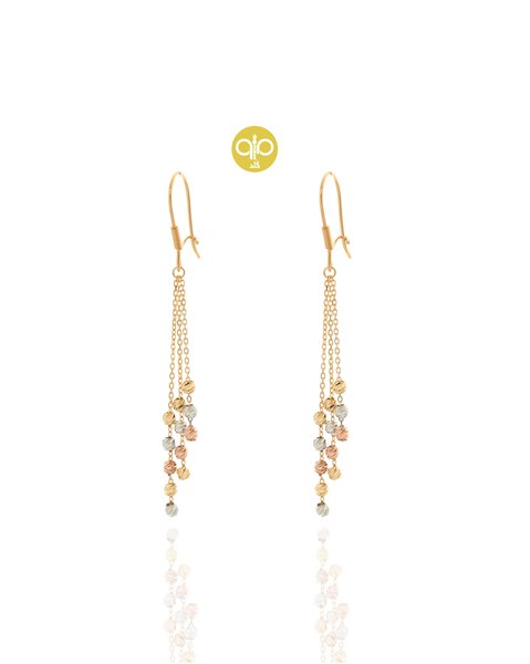 گوشواره طلا البرنادو کدE1736