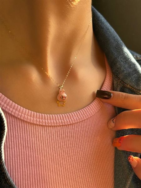 پلاک طلا لبوبو کدN3378