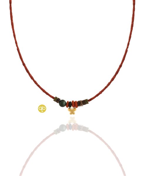 گردنبند طلا پروانه کدNS252