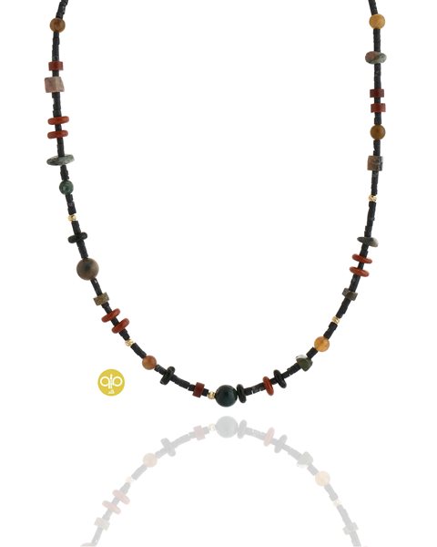 گردنبند طلا گوی کدNS254