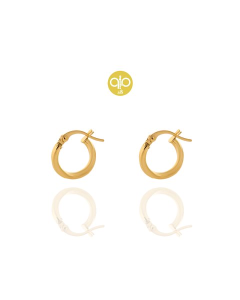 گوشواره طلا حلقه ای کدE1774