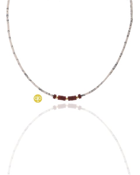 گردنبند طلا گوی کدNS260