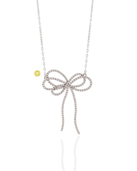 گردنبند طلا پاپیون کدNC1924