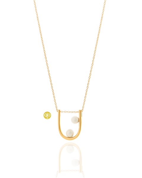 گردنبند طلا مروارید کدNC1930