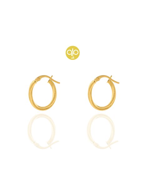 گوشواره طلا کلیپسی کدE1776