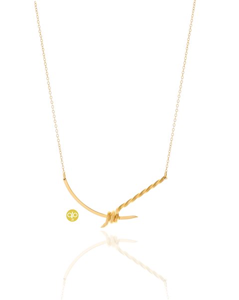 گردنبند طلا خط کدNC1947