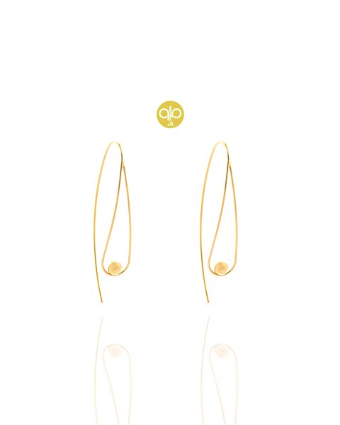 گوشواره طلا هندسی کدE1795