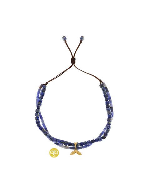 دستبند طلا دم نهنگ کدBRS960