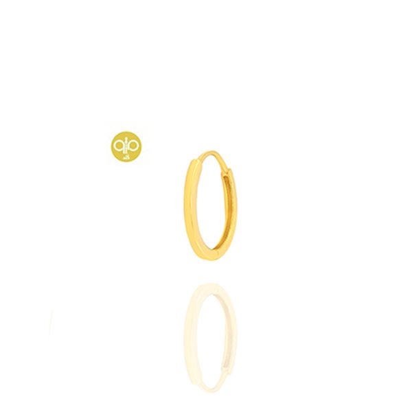 گوشواره طلا حلقه ای (تک لنگه) کدE1810
