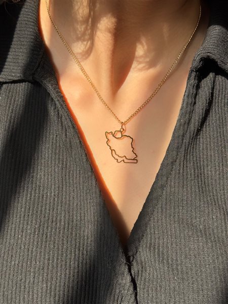 پلاک طلا ایران بزرگ کدN3500