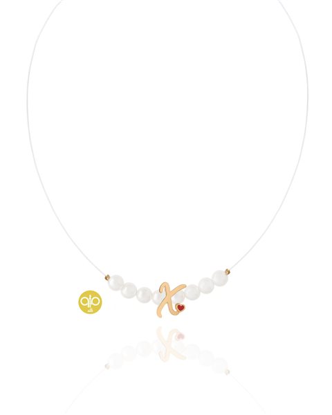 گردنبند طلا X کدNS268