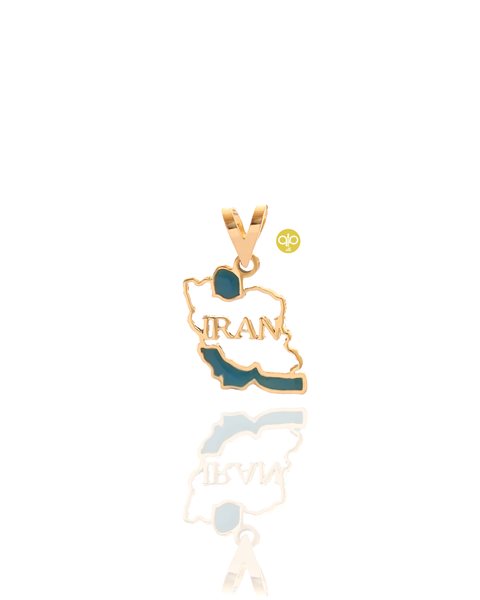 پلاک طلا ایران کدN3507