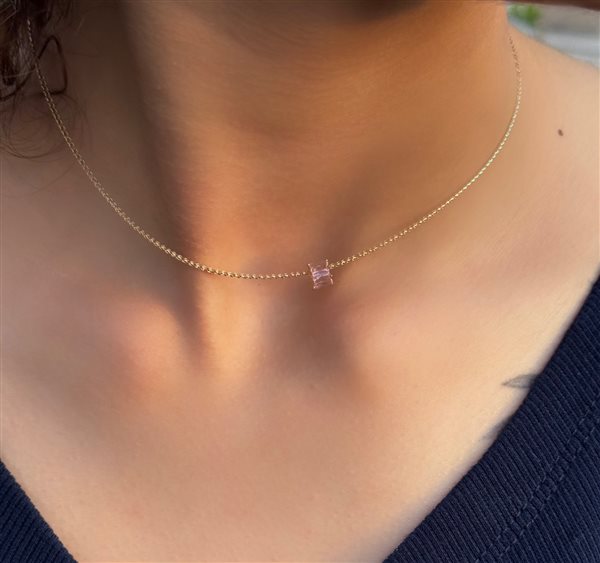 چارم طلا نگین دار کدN3781