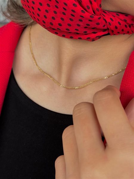 زنجیر طلا بیزمارک کدZB101