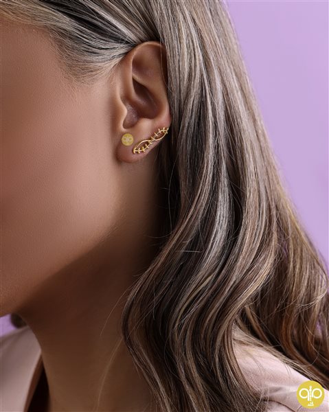 گوشواره طلا بی نهایت کدE1547