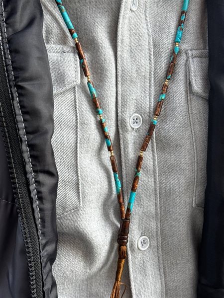 گردنبند طلا گوی کدNS217