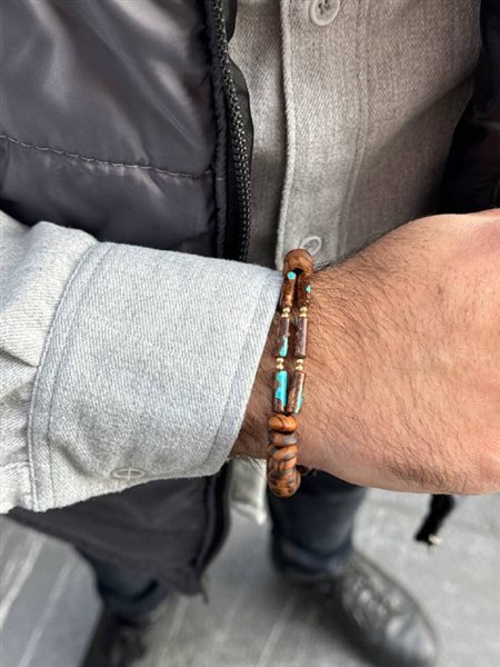 دستبند طلا گوی کدBRS837