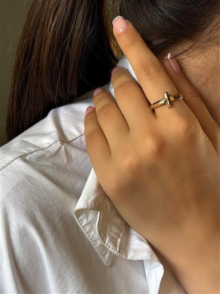 انگشتر طلا تیفانی کدR2376