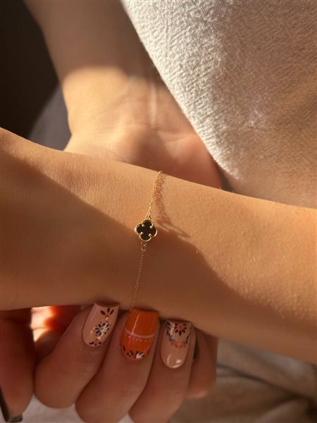 دستبند طلا ون کلیف سبک کدBR2049