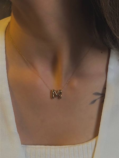 گردنبند طلا M کدNC1869