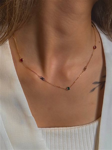 گردنبند طلا مارکو کدNC1876