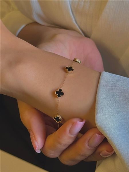 دستبند طلا ون کلیف سبک کدBR2055