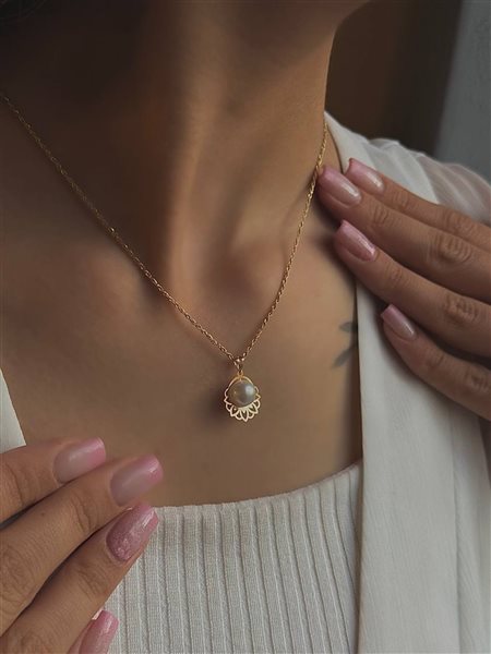 پلاک طلا اسلیمی کدN3310