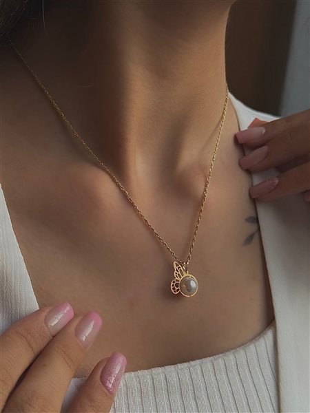 پلاک طلا پروانه کدN3311