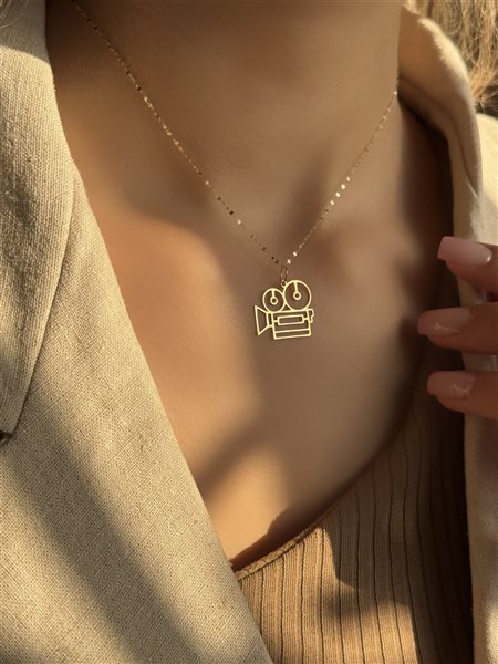 پلاک طلا دوربین کدN3316