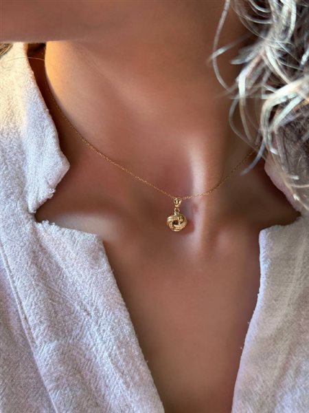 پلاک طلا گره متوسط کدN3331