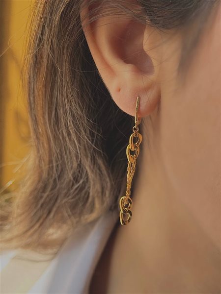 گوشواره طلا کارتیه کدE1745