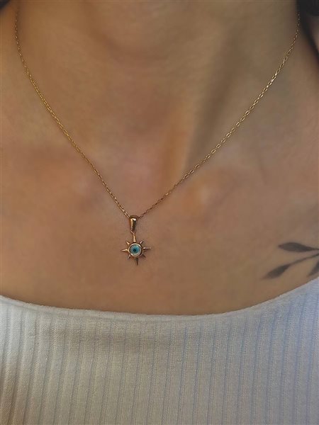 پلاک طلا چشم نظر کدN3356