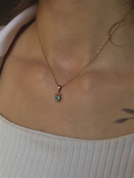 پلاک طلا چشم نظر کدN3359