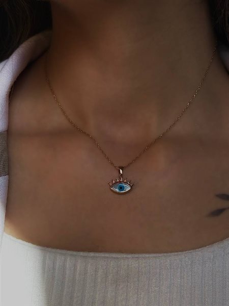 پلاک طلا چشم نظر کدN3360