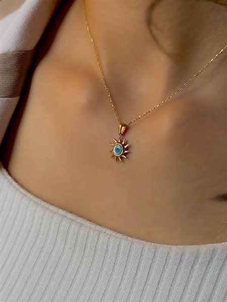 پلاک طلا چشم نظر کدN3361