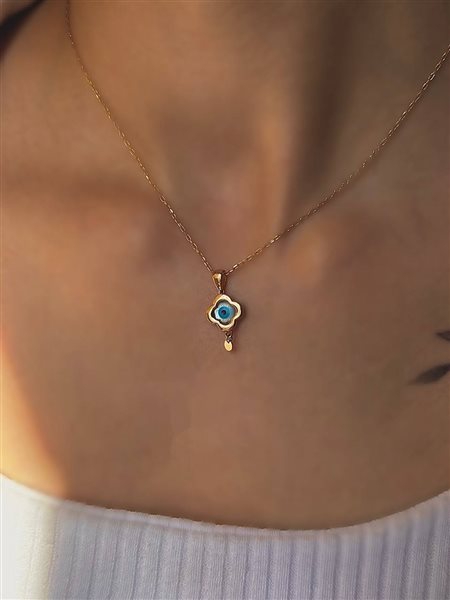 پلاک طلا چشم نظر کدN3362