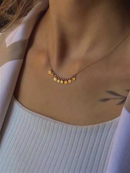 گردنبند طلا کارتیه کدNC1898