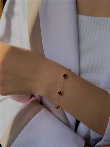 دستبند طلا ون کلیف سبک کدBR2069