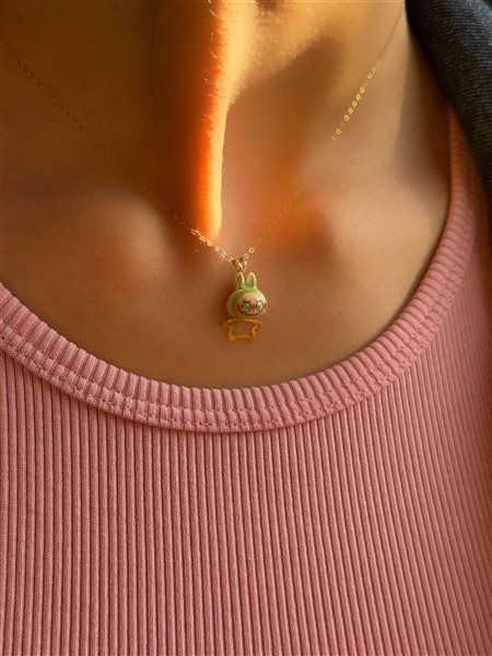 پلاک طلا لبوبو کدN3375