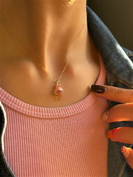 پلاک طلا لبوبو کدN3378