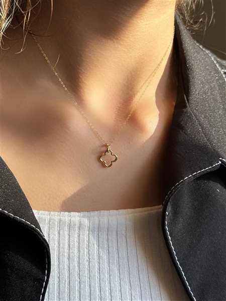 پلاک طلا ون کلیف کوچک کدN3385