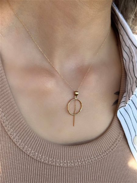 پلاک طلا دایره کدN3391