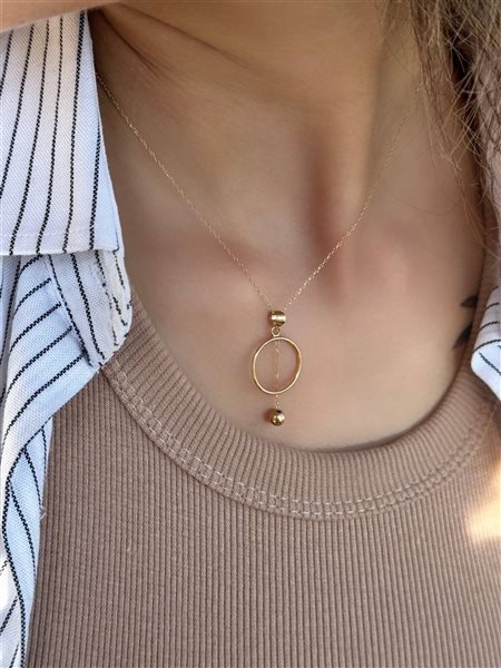 پلاک طلا دایره کدN3393