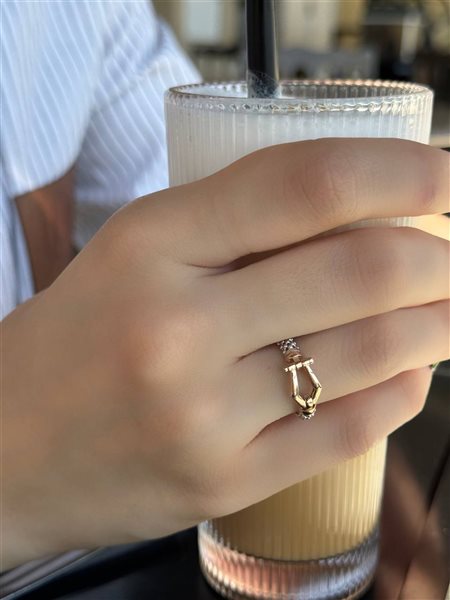 انگشتر طلا فرد کدR2252