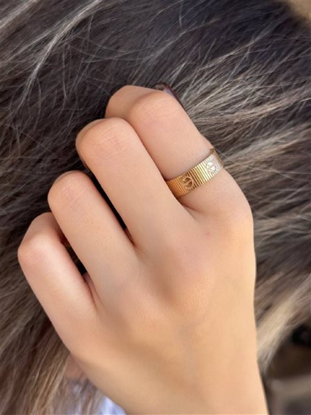 انگشتر طلا کارتیه لاو کدR2264