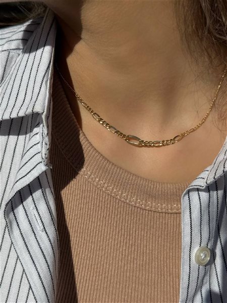 گردنبند طلا فیگارو کونیک کدNC1903