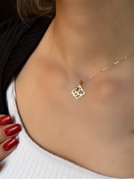 پلاک طلا مادر کدN3411